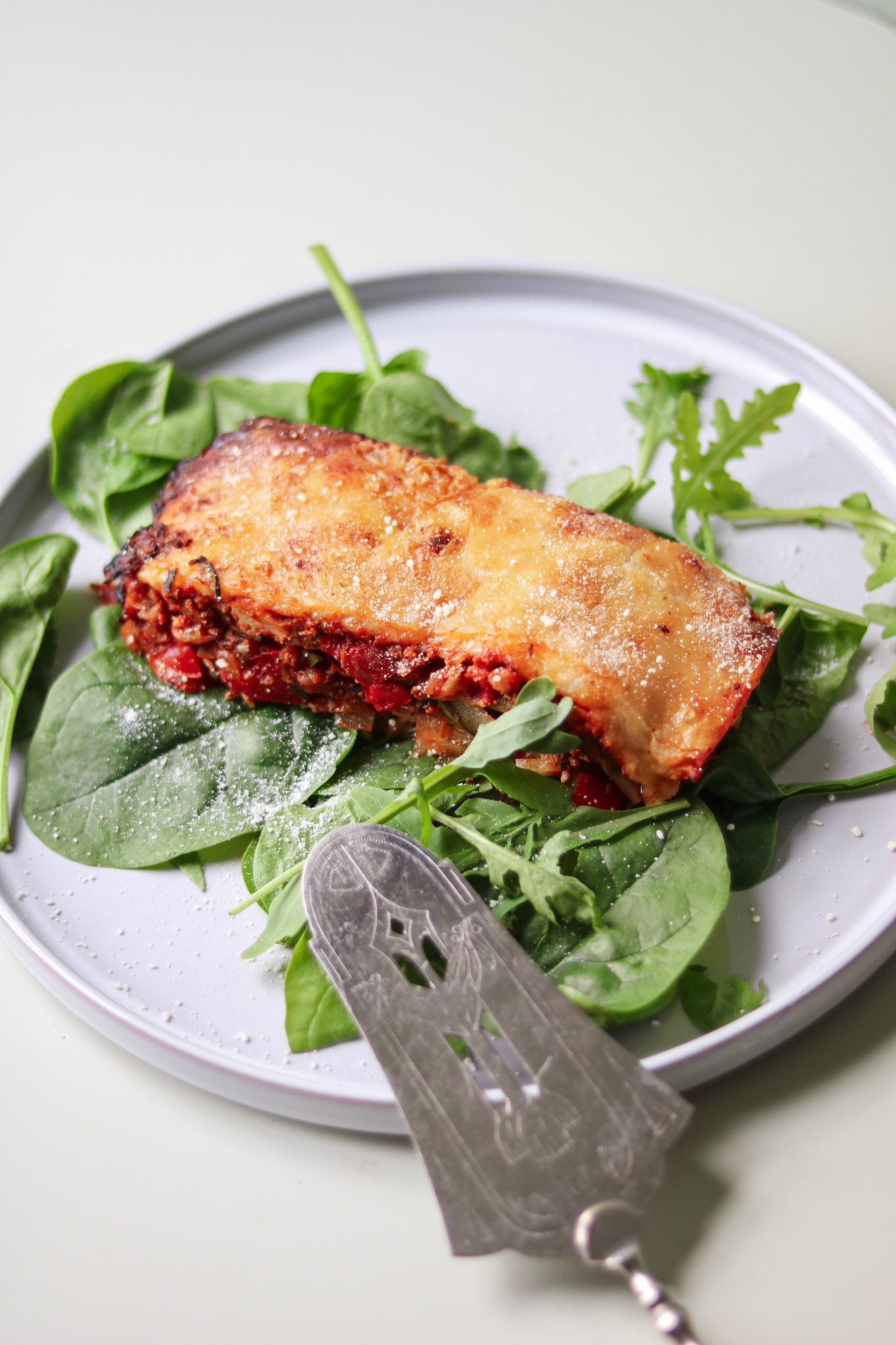 Vegan lasagne met vegangehakt