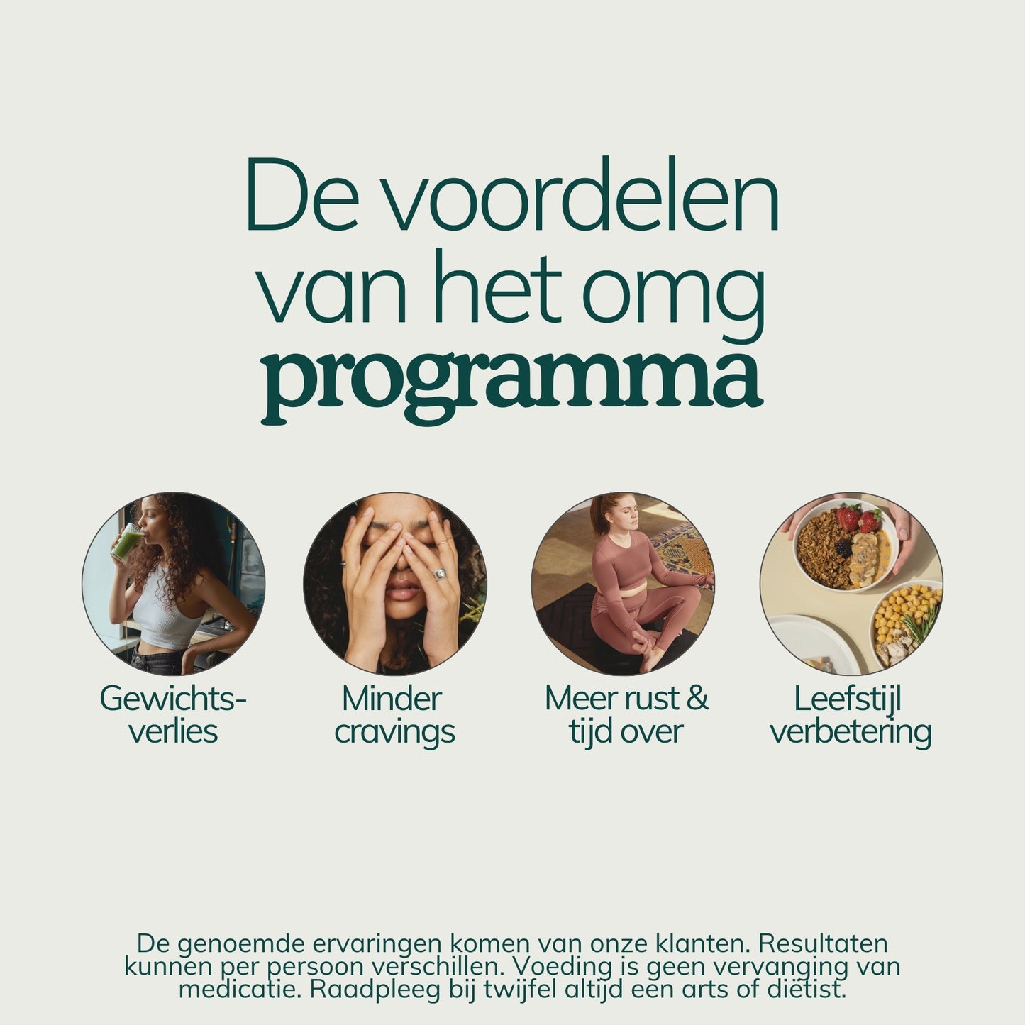 Gezond afvallen programma