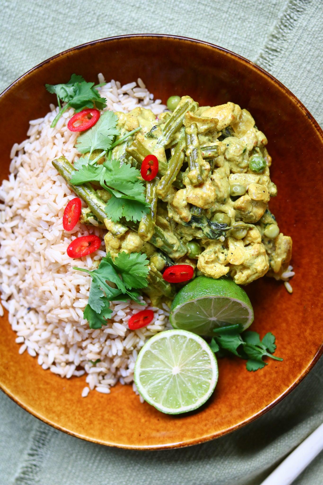 Korma curry kip