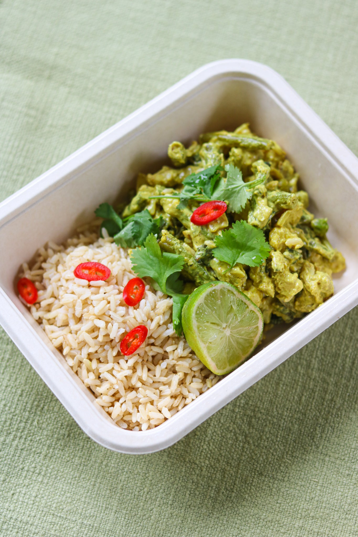 Korma curry kip