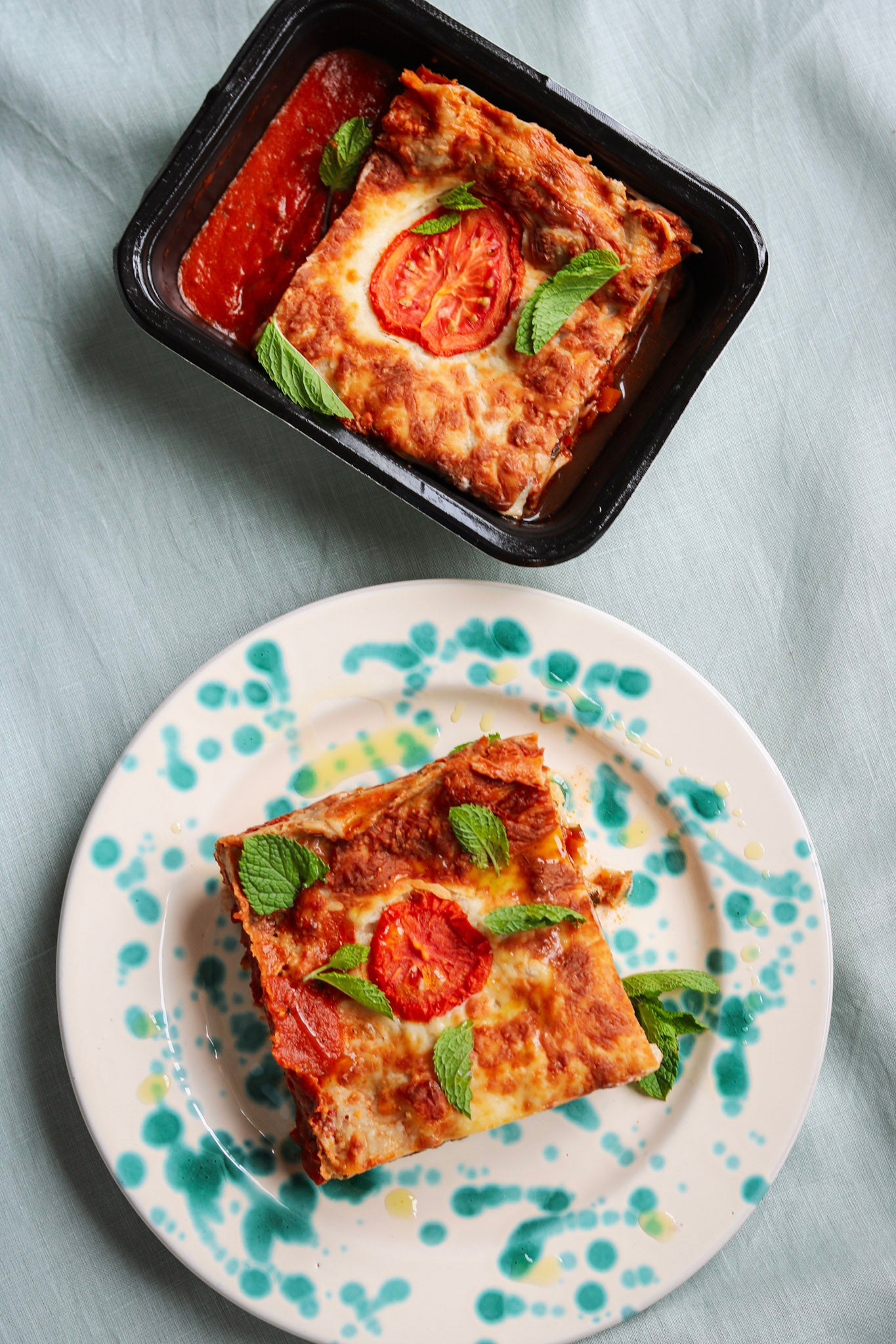 Lasagne bolognese vlees