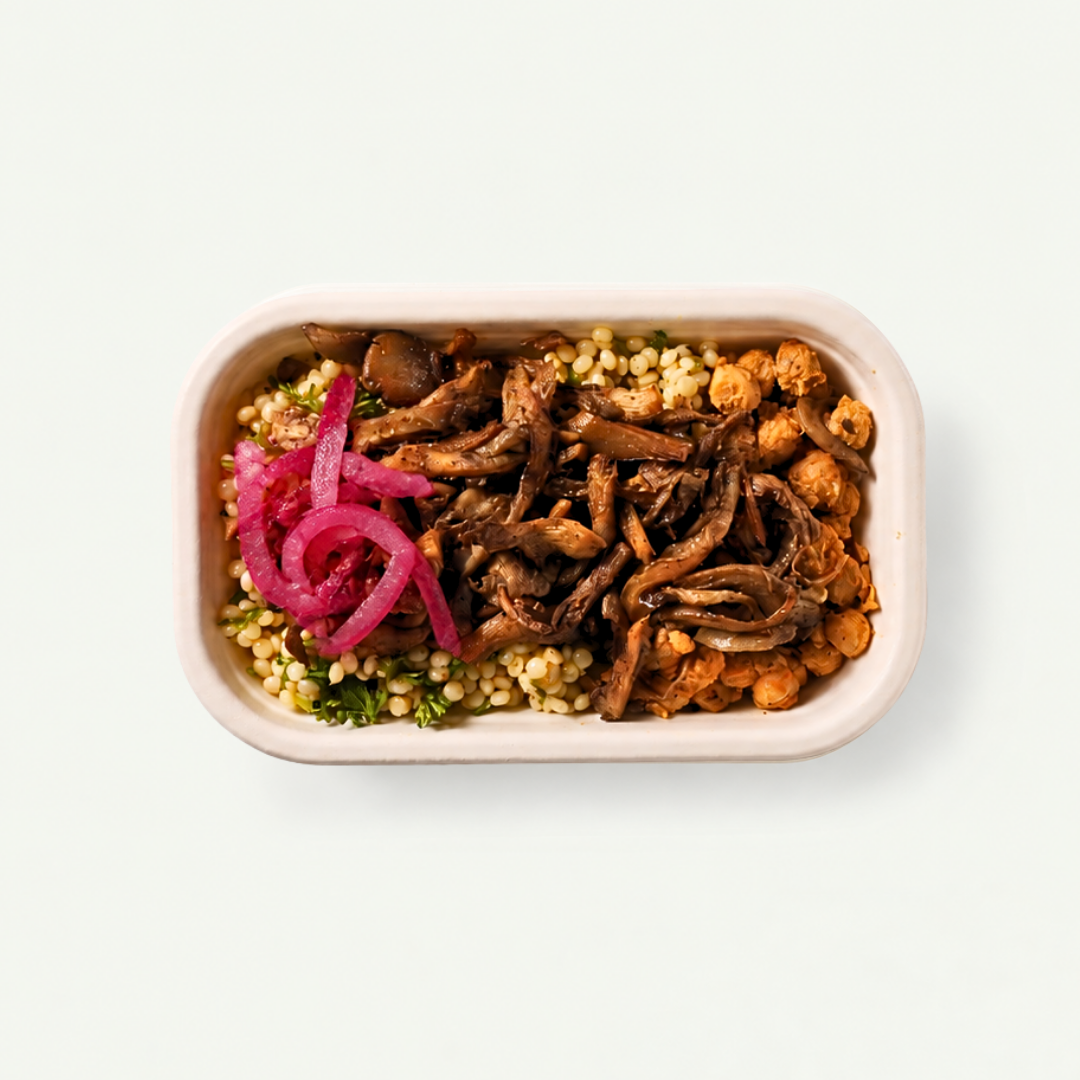 Couscous met Zwamshoarma
