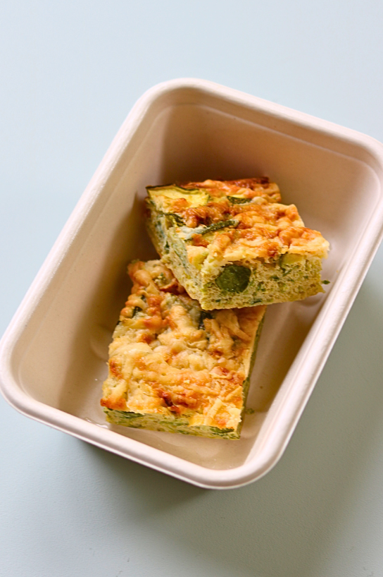 Frittata courgette