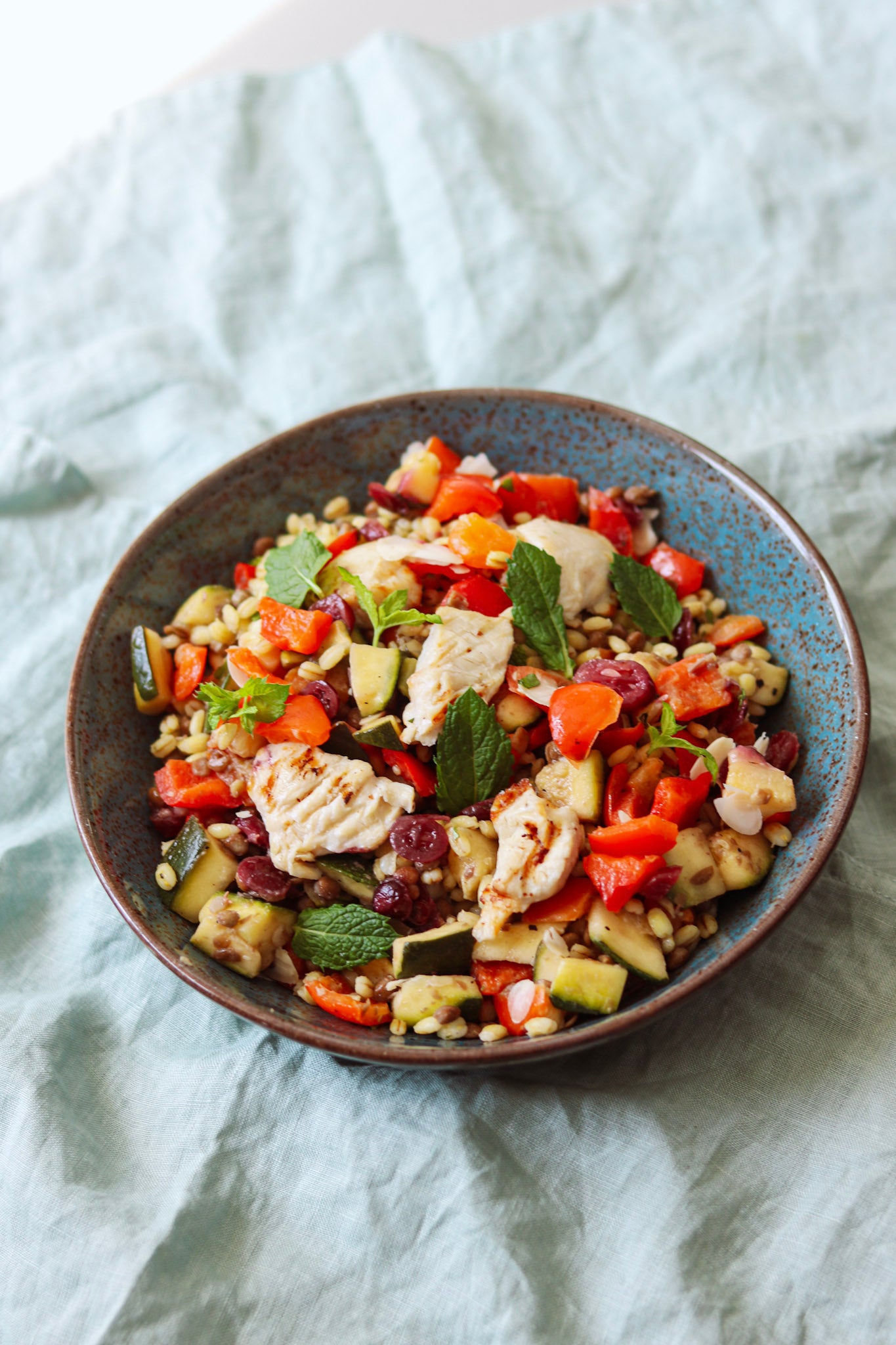 Minty morocco vega grain bowl