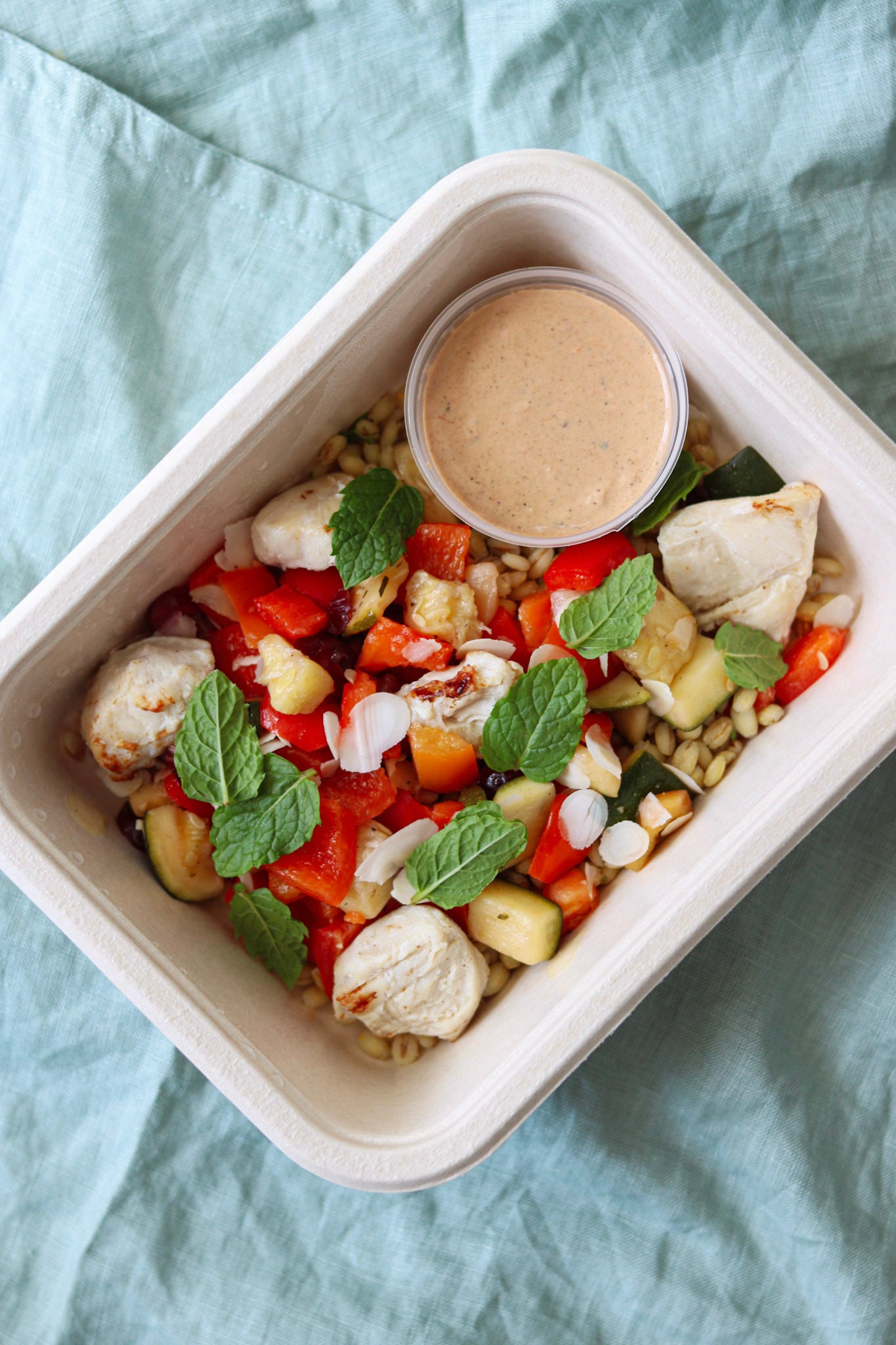 Minty morocco vega grain bowl