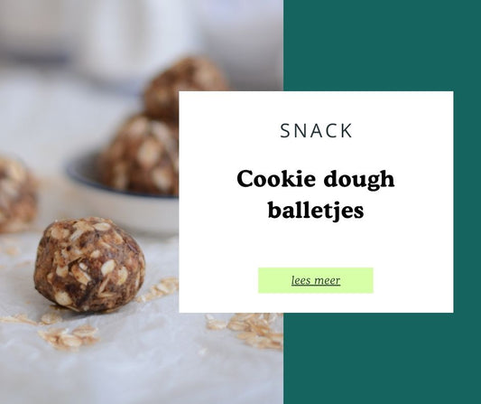 Get Fit recept | Cookie dough balletjes