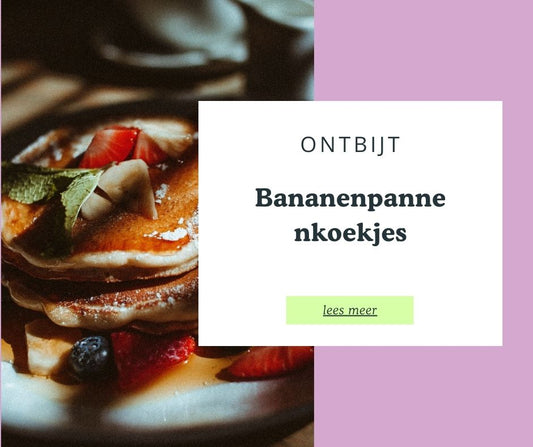 Bananenpannenkoekjes | Ontbijt recept