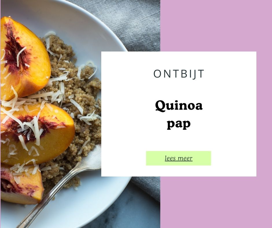 Quinoa porridge | Ontbijt recept