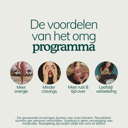 Back on track maaltijdplan