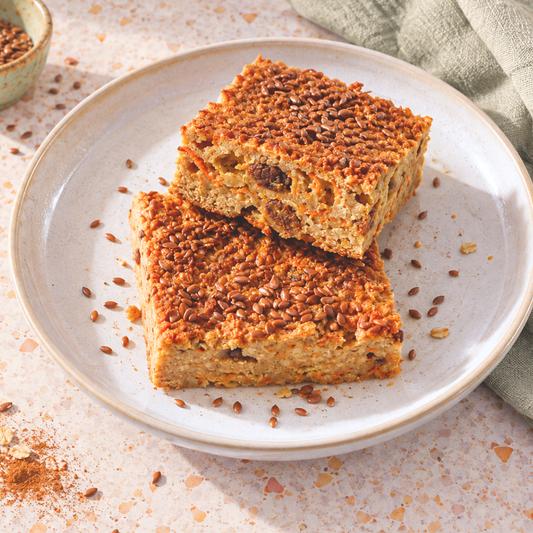 Baked oats worteltaart