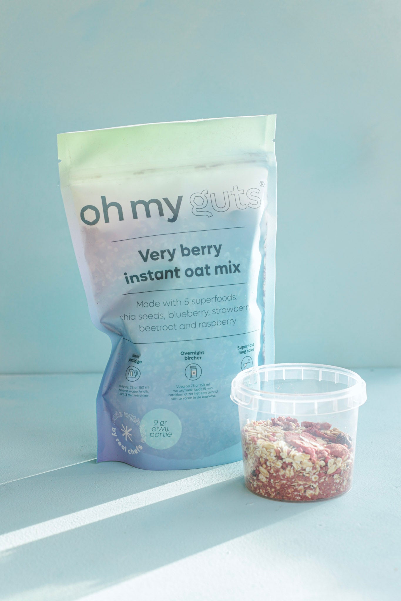 Bosvruchten instant oats mix