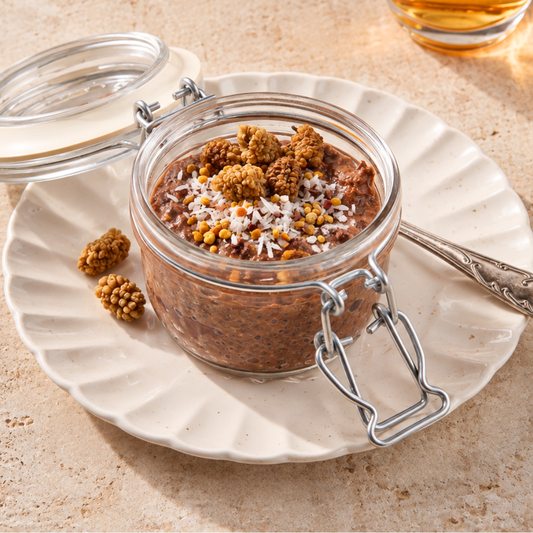 Chocolade chia pudding