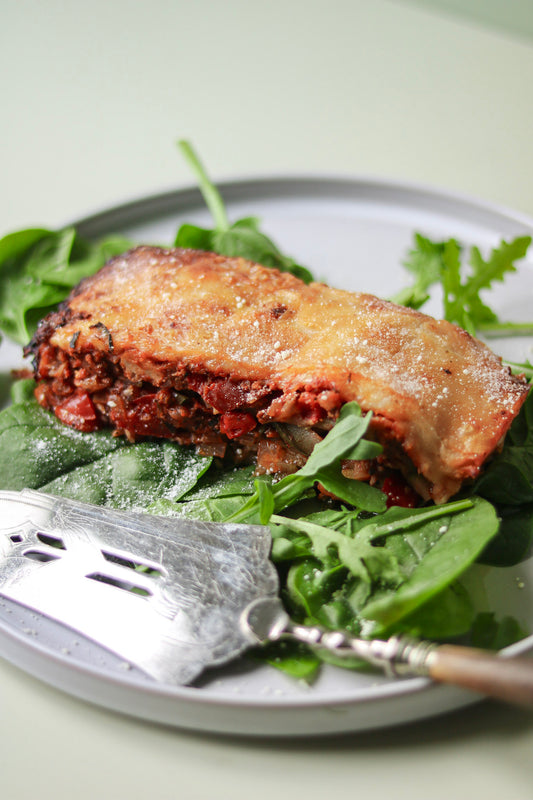 Courgette lasagne met kalkoen