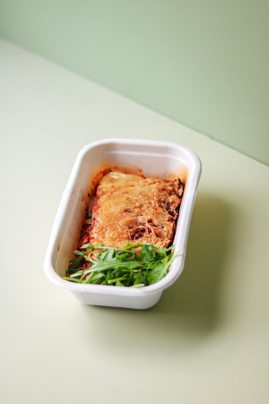 Vegan lasagne met vegangehakt