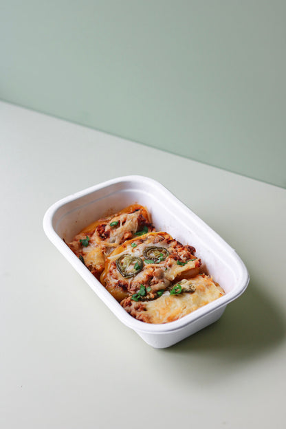 Gevulde paprika´s tuna melt