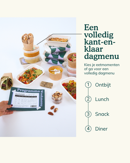 Gezond afvallen programma