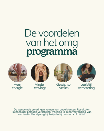 Gezond afvallen programma