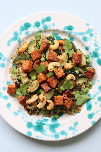 Green goddess grain bowl