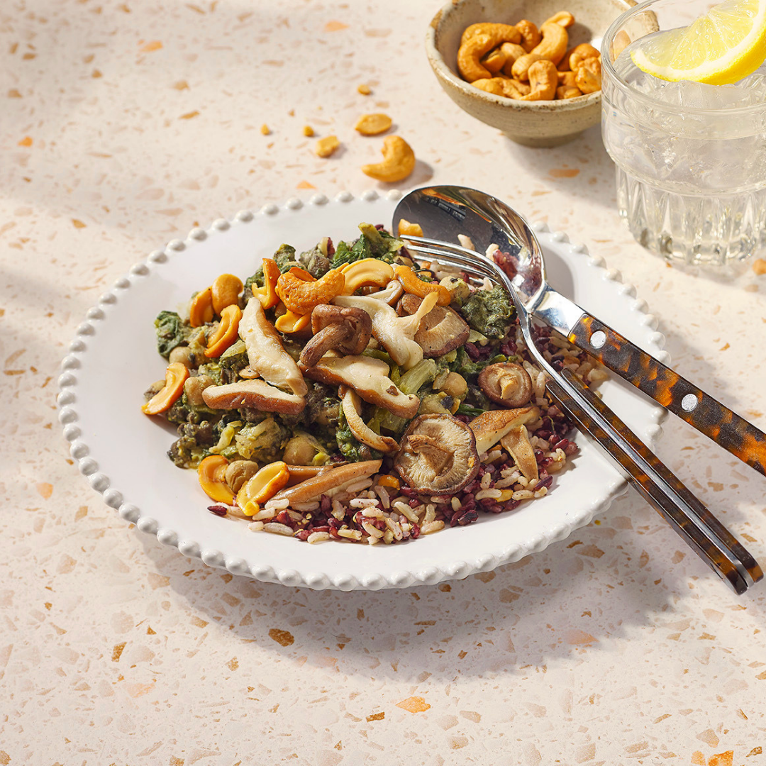 Green protein bowl
