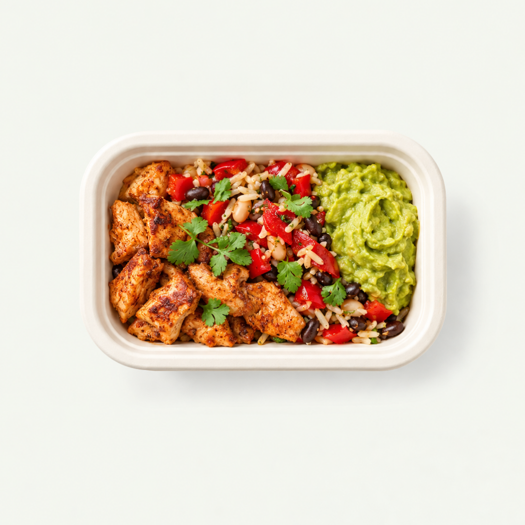 Fajita kip grain bowl