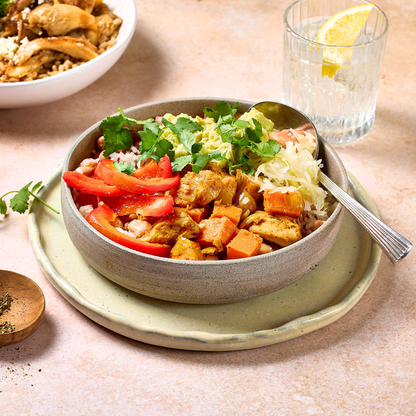 Fajita kip grain bowl