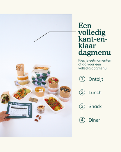 Leefstijl maaltijdplan