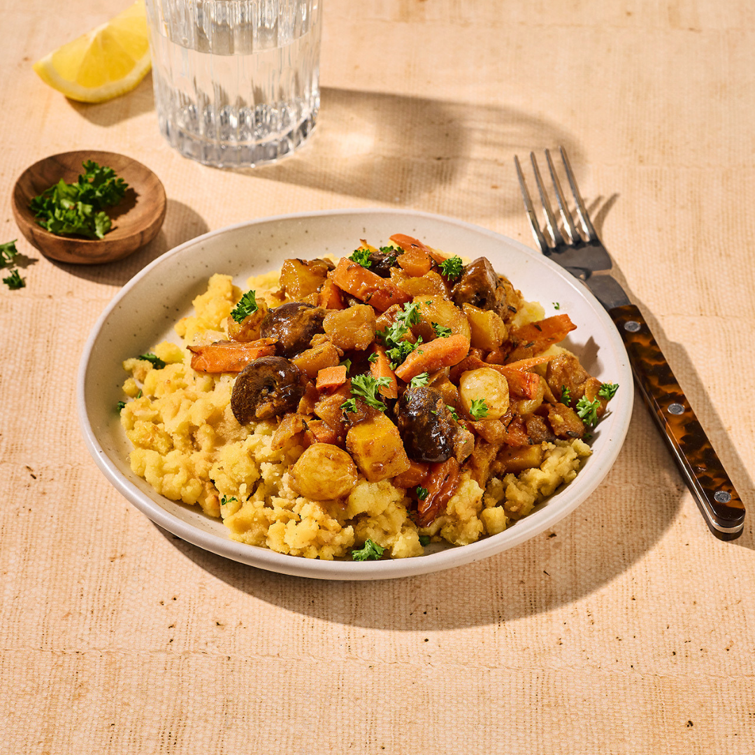No boeuf bourguignon