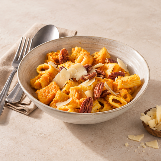 Pompoen pecan pasta