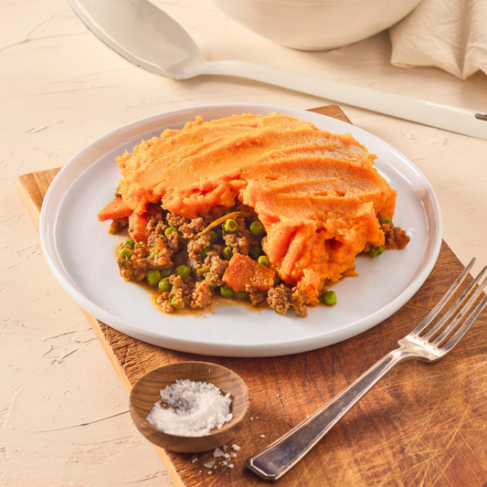 Shepherds Pie met Zoete Aardappel