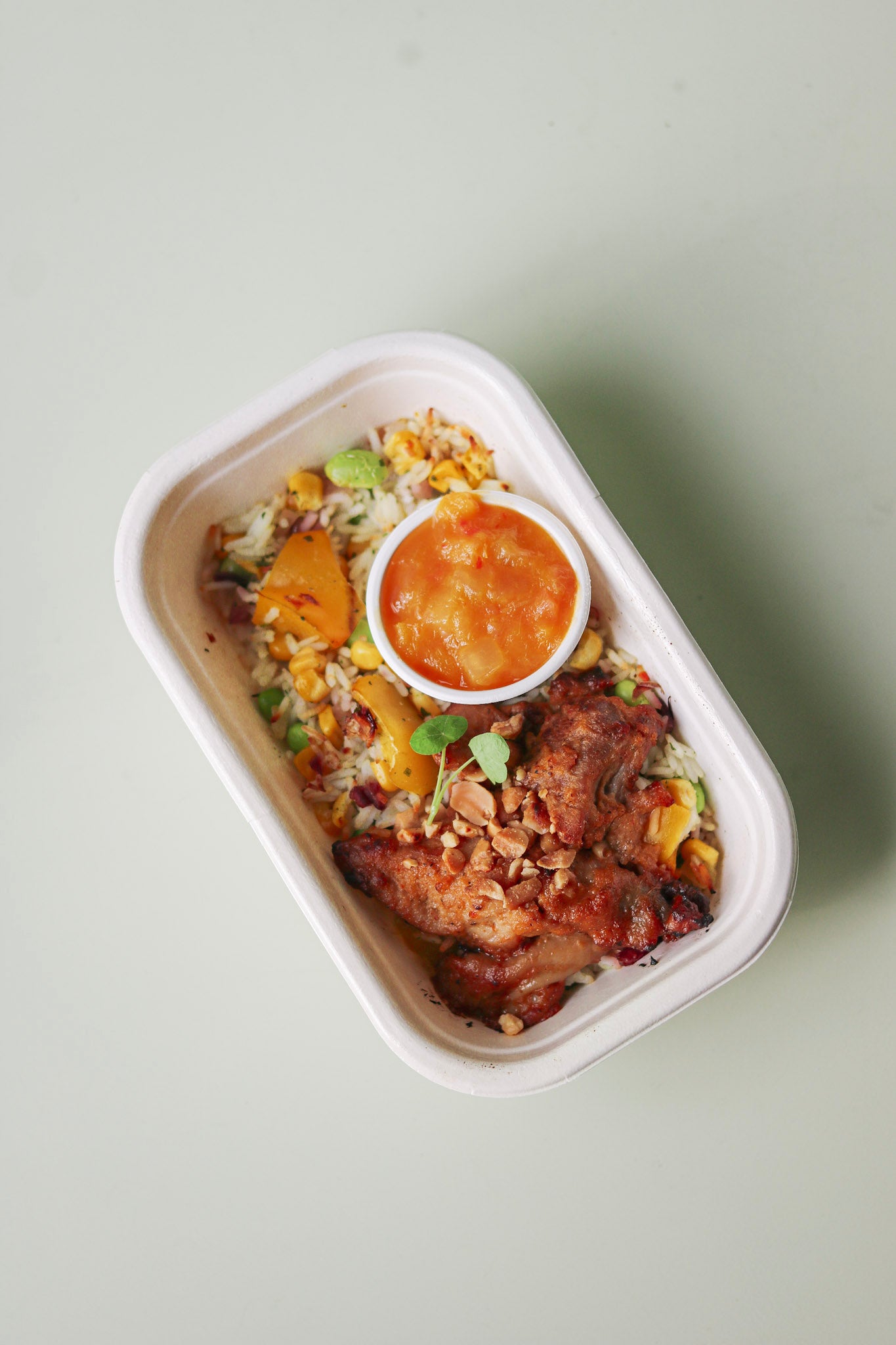 Sweet and spice vega chicken