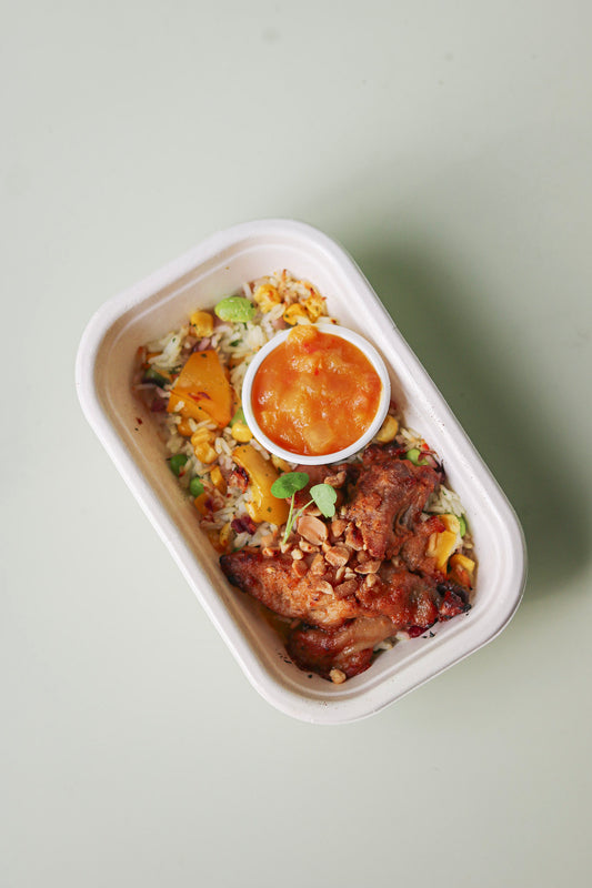 Sweet and spice vega chicken