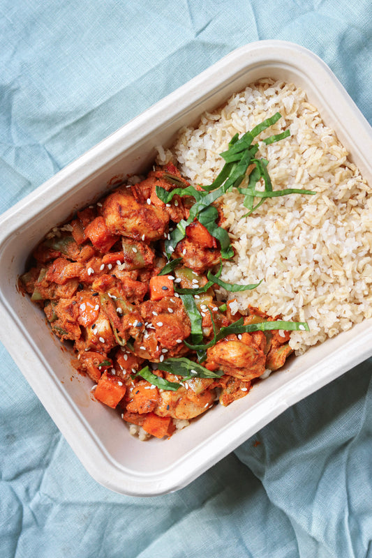 Tikka masala curry vega kip