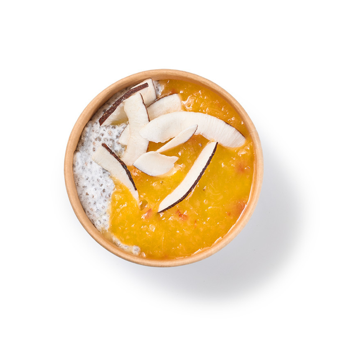 Tropical chia pudding