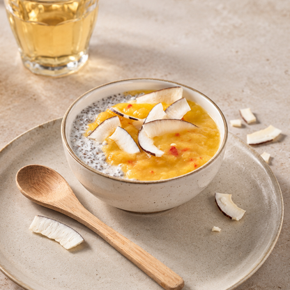 Tropical chia pudding