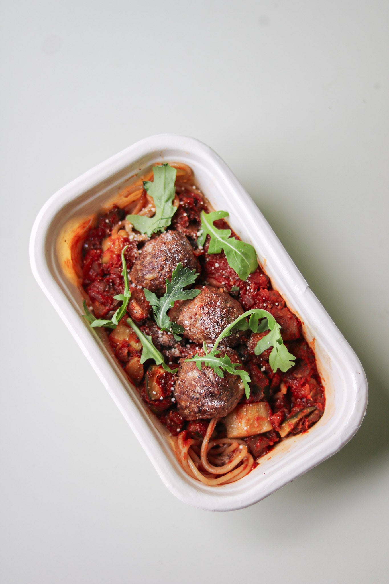 Spaghetti classic met vegaballetjes