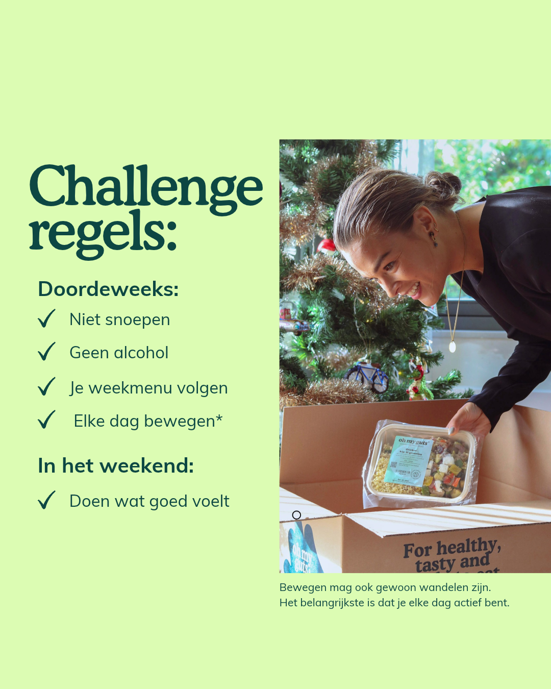 Fitte feestdagen challenge