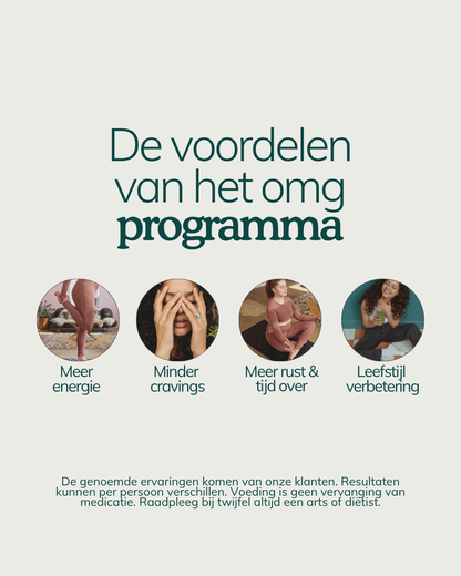 Back on track maaltijdplan