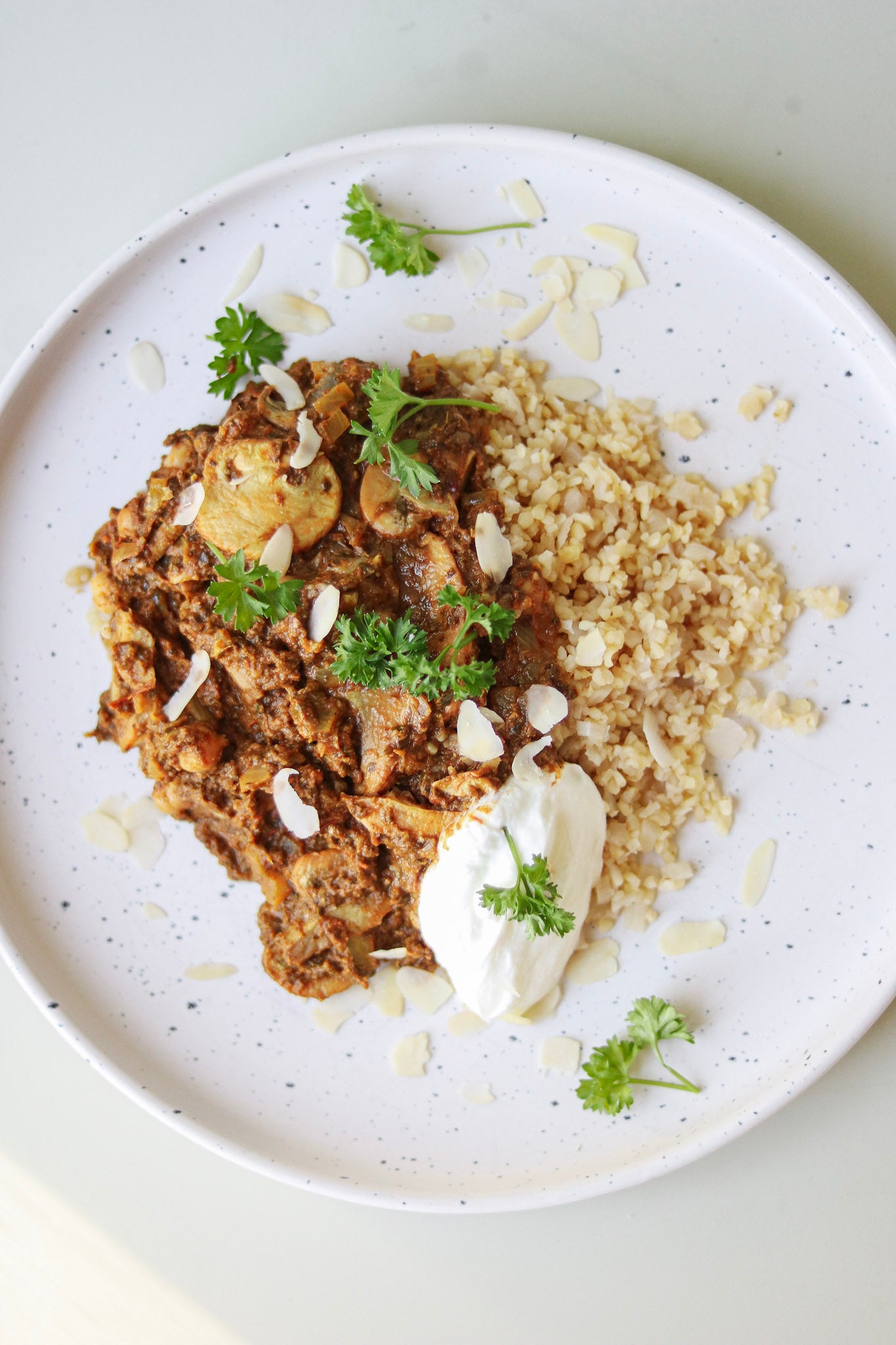 Milde Indiaanse groentencurry