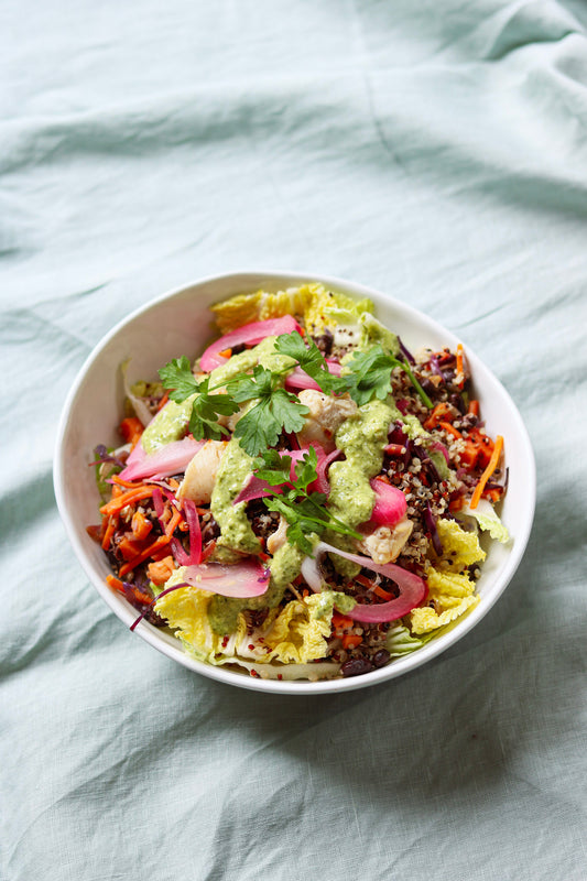 Mexican quinoa grain bowl kip