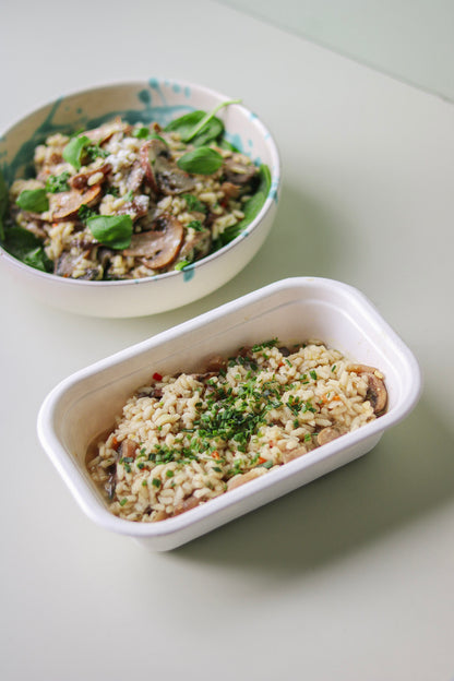 Mushroom risotto