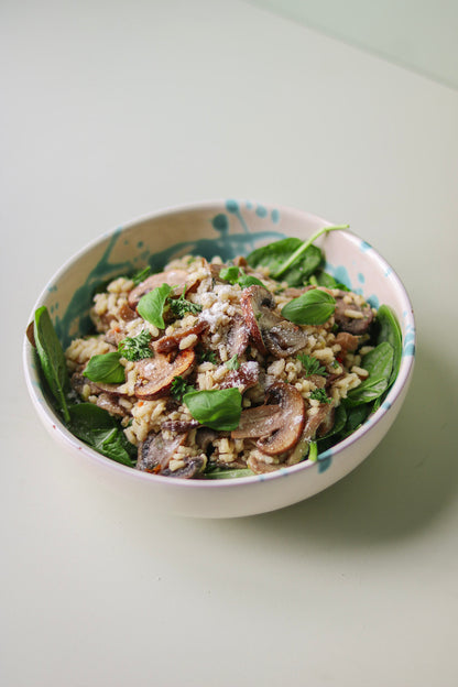 Mushroom risotto
