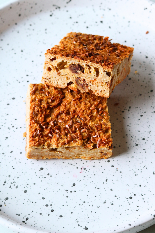 Baked oats worteltaart