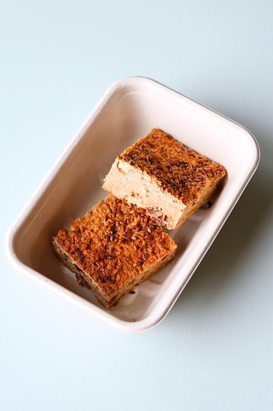 Baked oats worteltaart