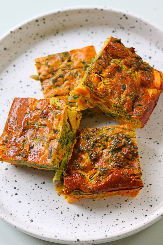 Frittata pompoen