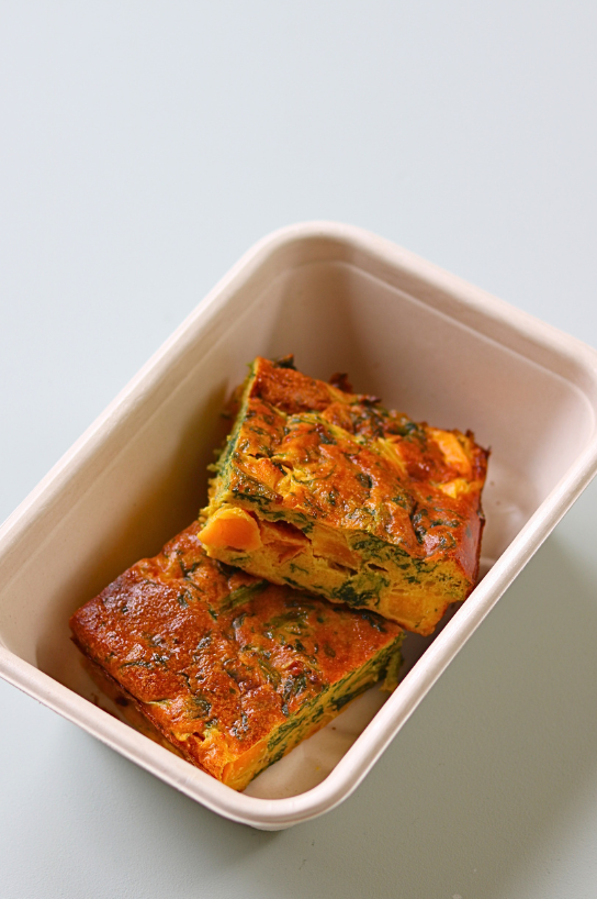 Frittata pompoen