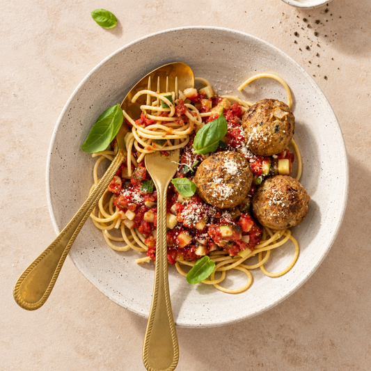 Spaghetti classic met vegaballetjes