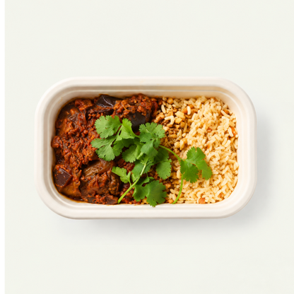 Thaise aubergine kipgehakt