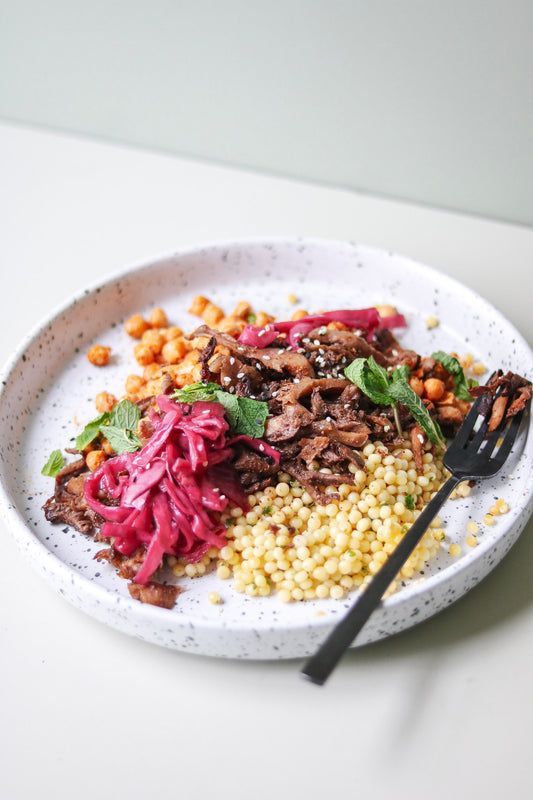 Couscous met Zwamshoarma